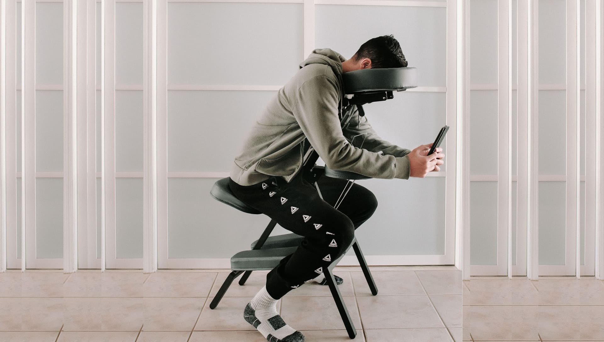Face-down recovery chair rental in Pickering